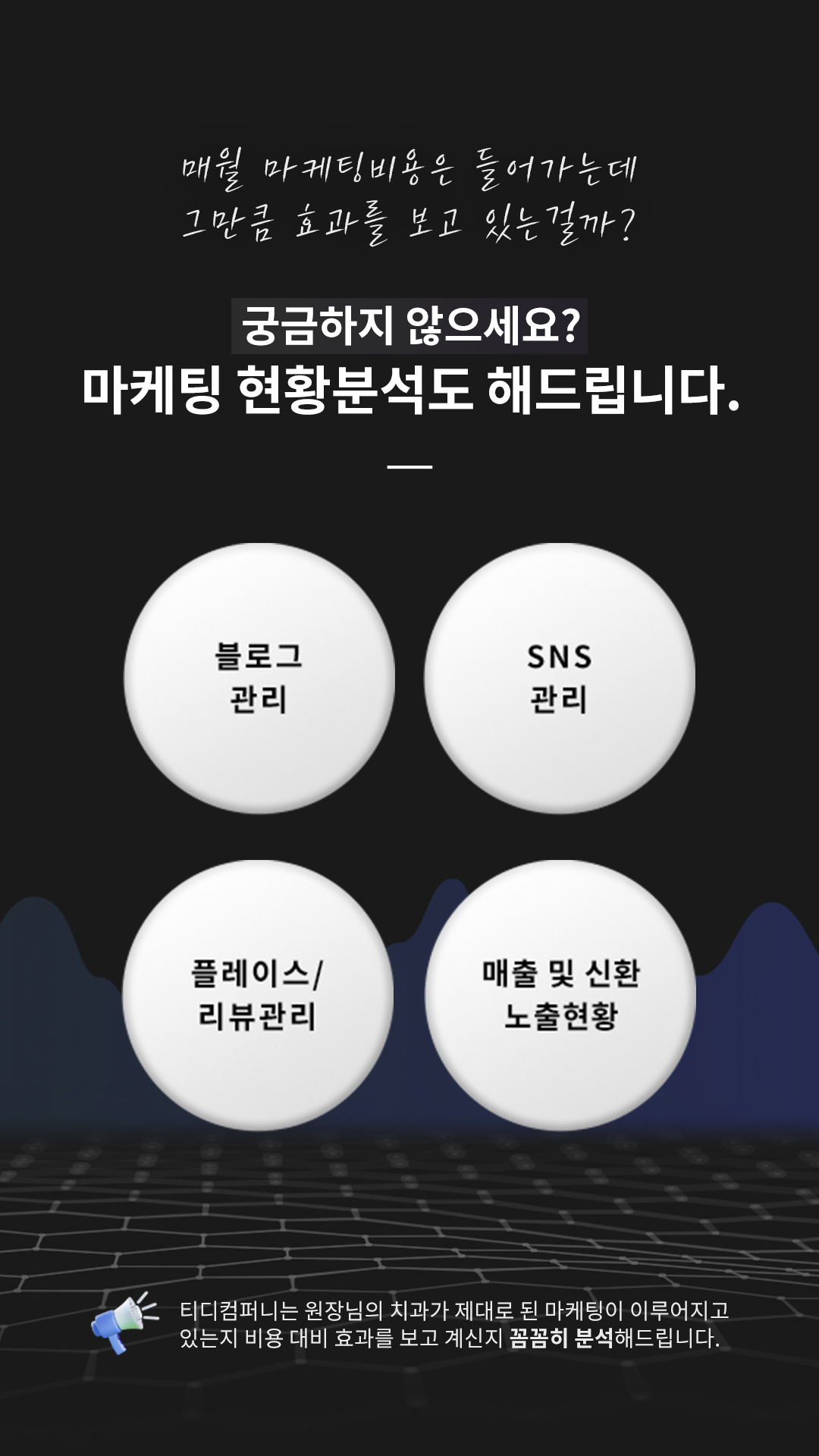 티디컴퍼니가 마케팅을 잘하는 이유2, 마케팅 현황분석